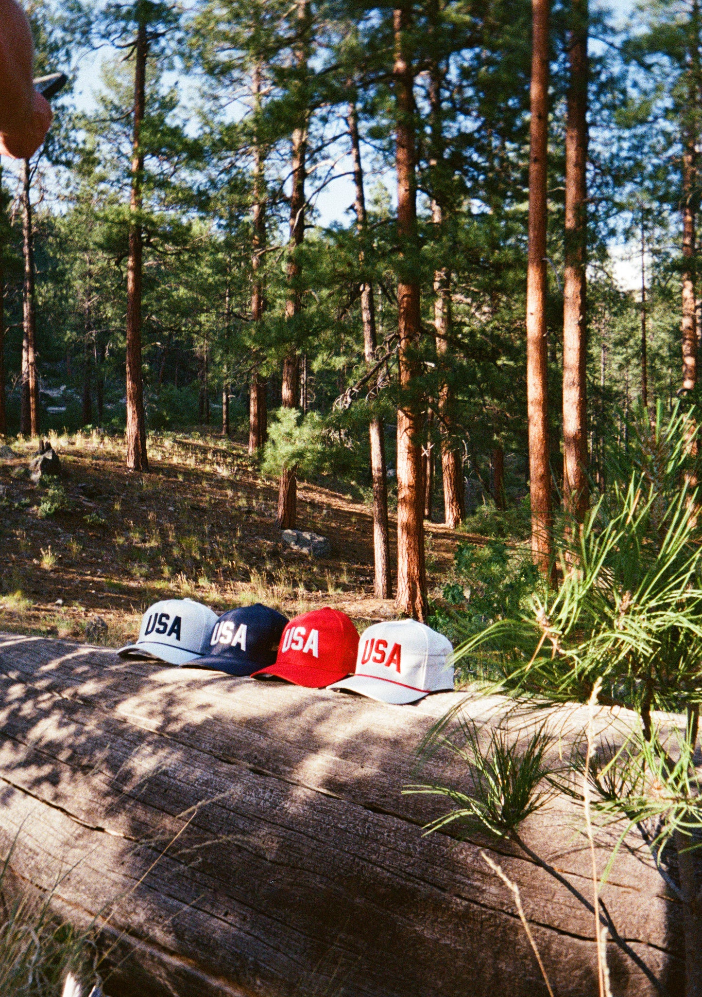 USA Trucker Hat - Blue