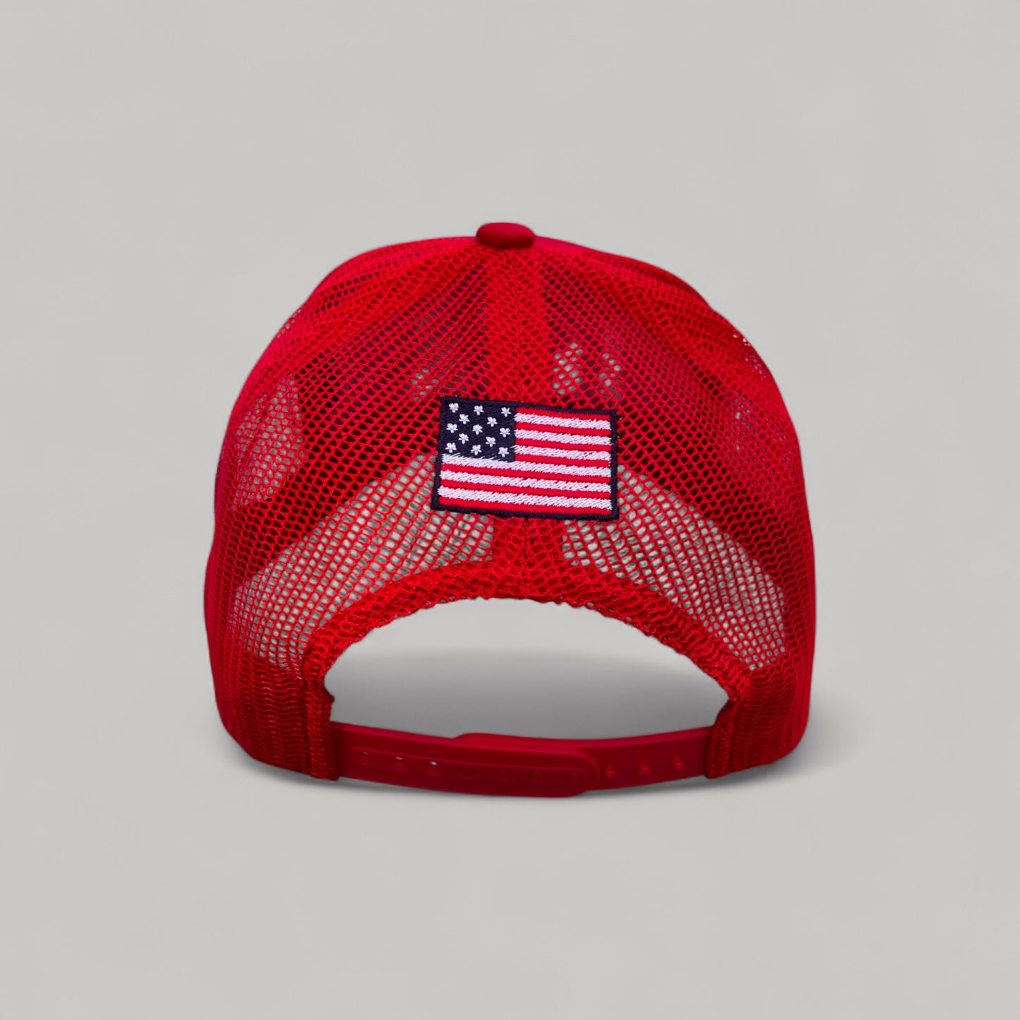 USA Trucker Hat - True Red