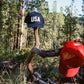 USA Trucker Hat - Blue