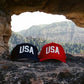 USA Trucker Hat - Red